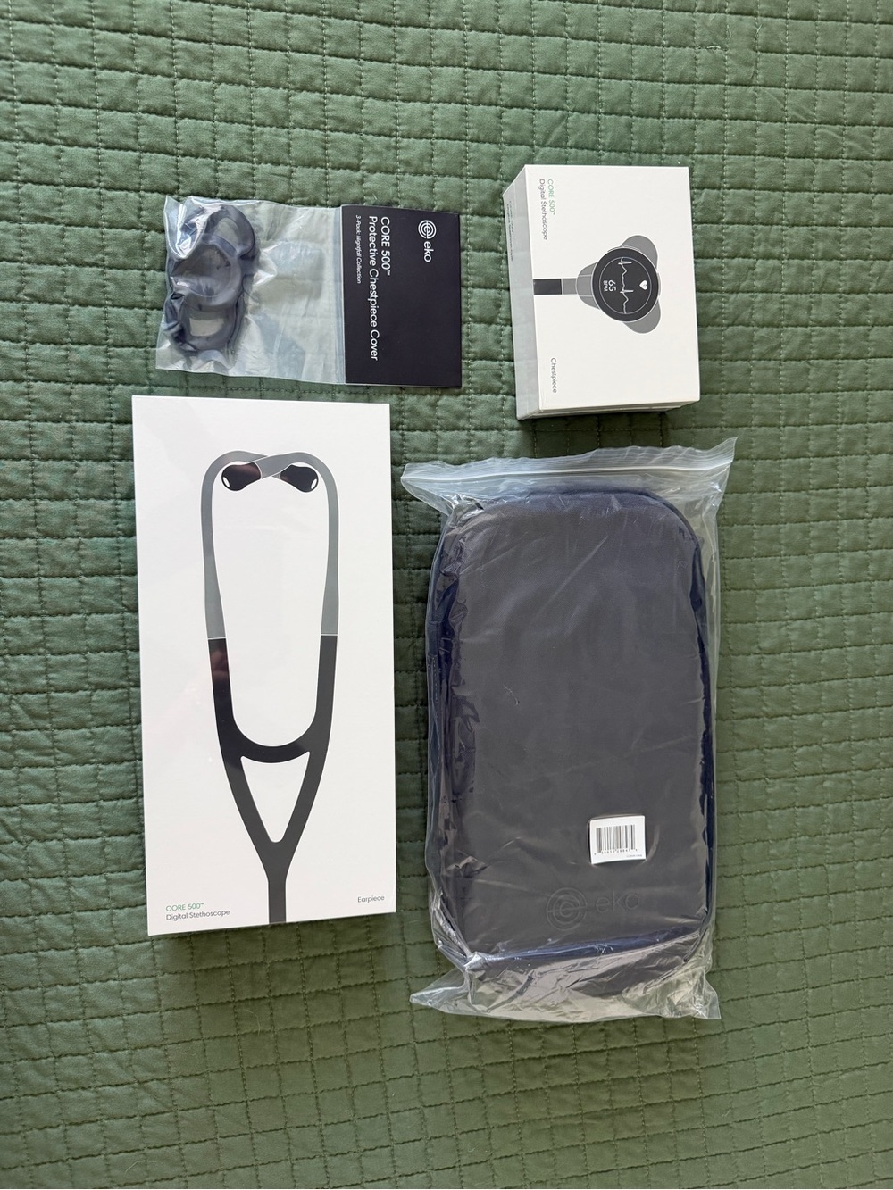 *NEW* Pink EKO CORE 500 Stethoscope Kit in Electric Pink